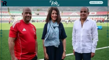 سفيرة مصر.. تحضر تدريب الأهلي استعدادًا لمواجهة إيجل نوار في بوروندي